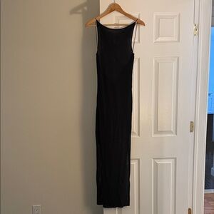 St. Agni Black Maxi Dress